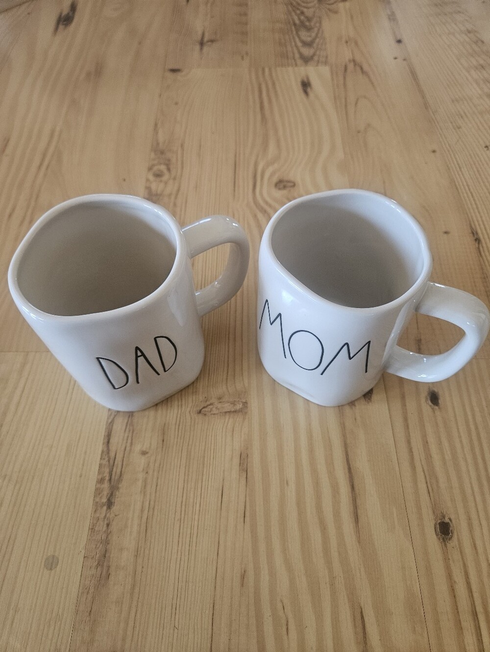 Rae Dunn Set Of Two Mugs